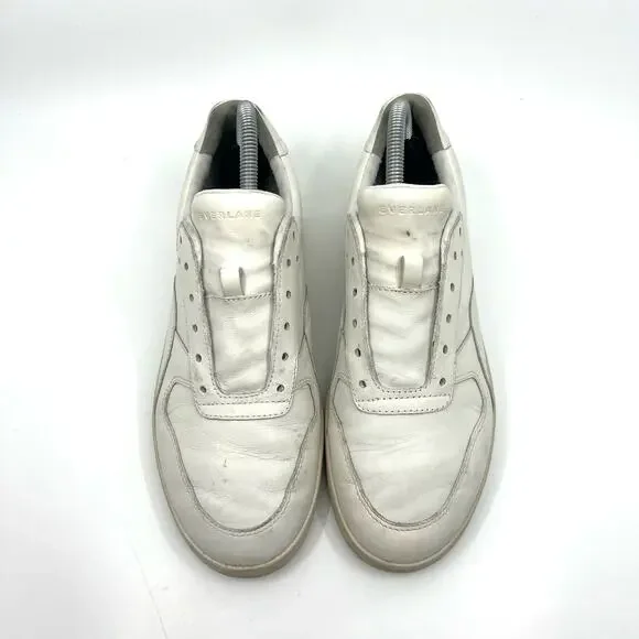 Everlane The Court White Leather Sneakers Women's 9 US - Picture 5 of 9
